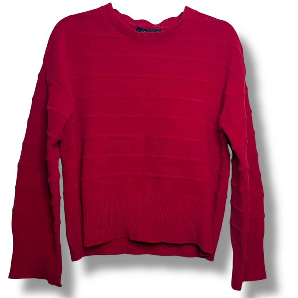 Sanctuary Women’s Bold Red Crew Neck Sweater Size: Small